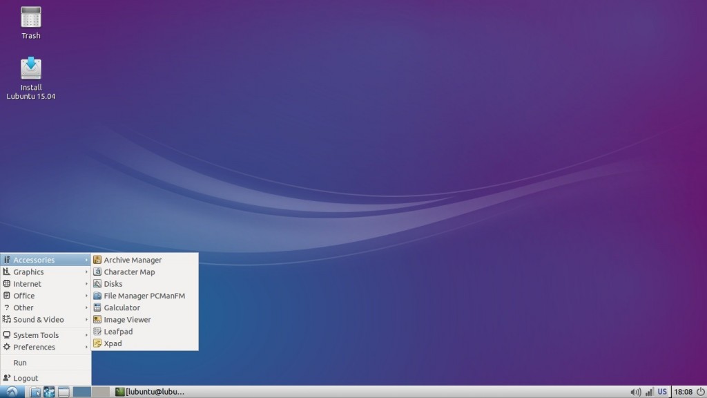 Lubuntu 15 04 screencast