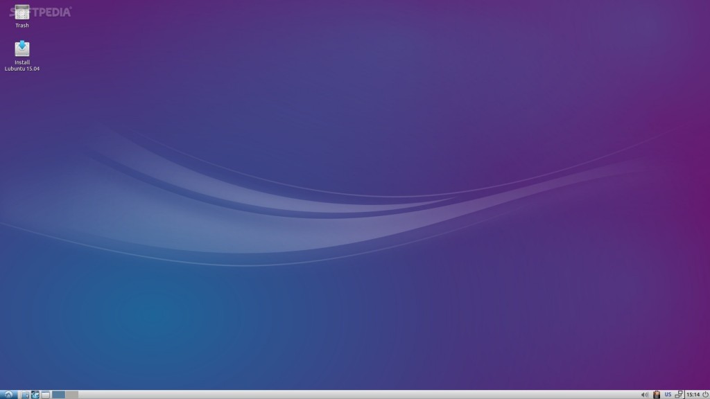 Lubuntu screenshot homescreen