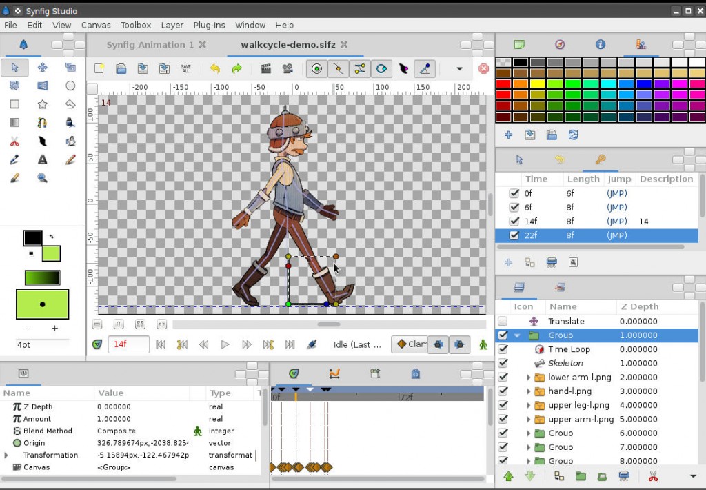 Synfig studio demo