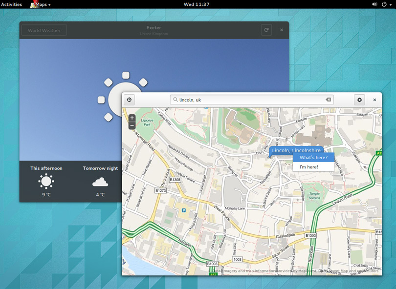 Ubuntu gnome 15 04 maps app
