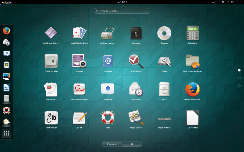 Ubuntu gnome apps