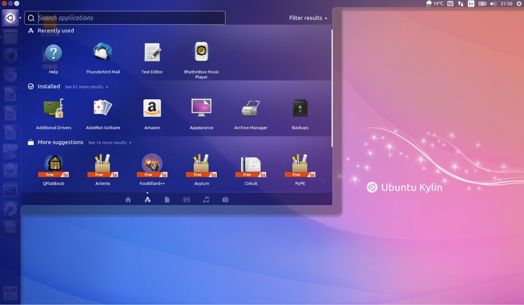 Ubuntu kylin apps