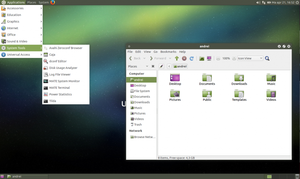 Ubuntu mate 15 04 tour