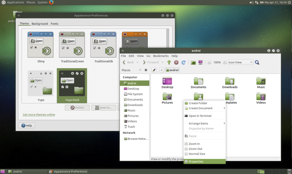 Ubuntu mate theme