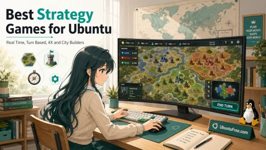 Cover image strategy games - Best Strategy Games for Ubuntu 26.04. 24.04 & 22.04 LTS