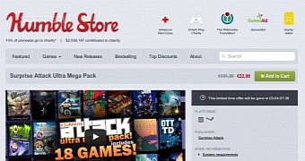 Surprise attack ultra mega pack offers 12 linux games at ridiculous price