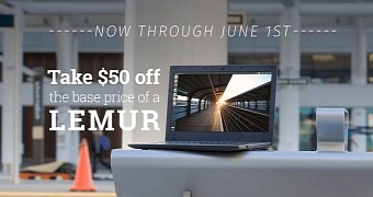 The ubuntu 15 04 lemur laptop from system76 is now on sale at a special price
