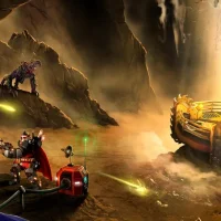 Deep rock galactic cover art