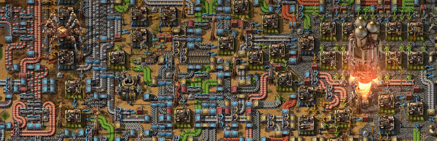 Factorio gameplay