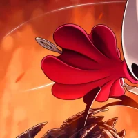 Hollow knight silksong cover art