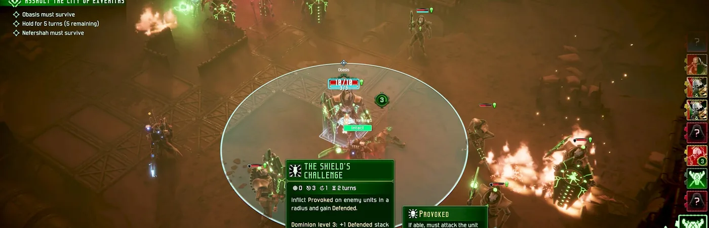 Warhammer 40,000: Mechanicus II gameplay