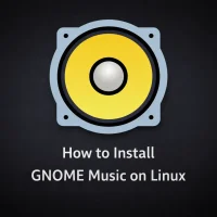 Gnome music player cover