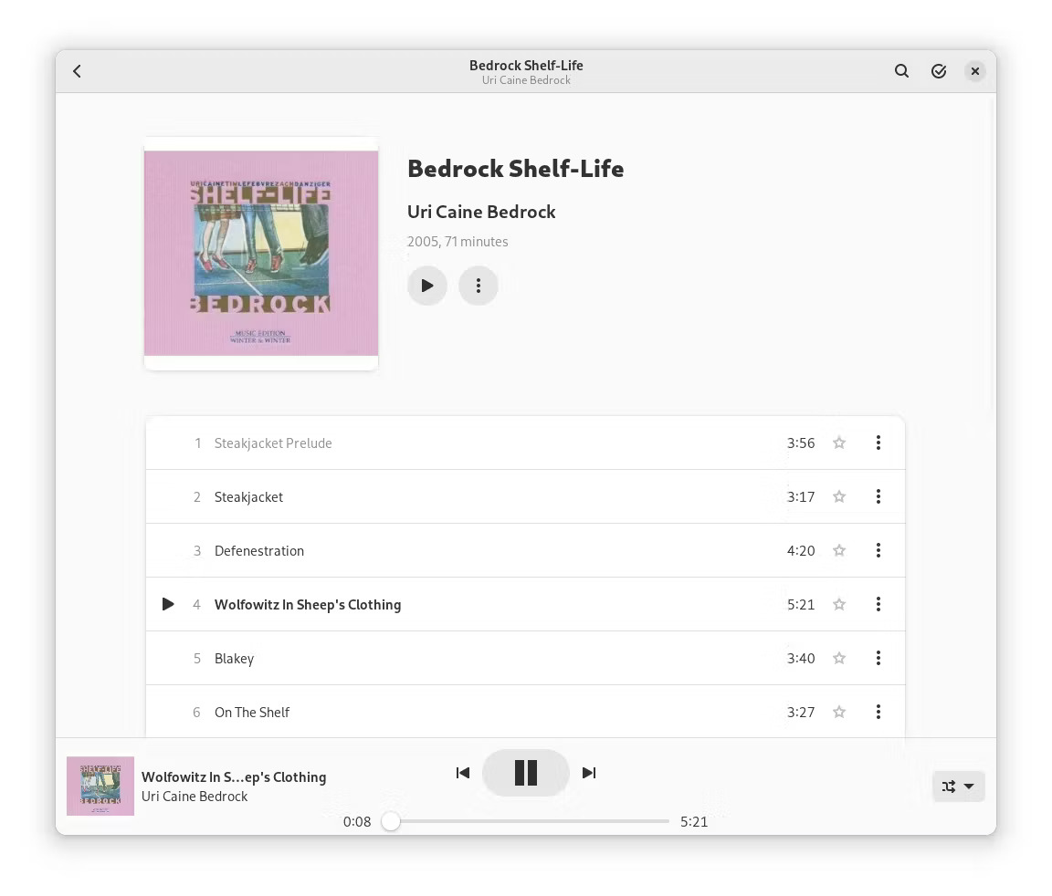 Playing a song - GNOME Music Player for Ubuntu: Download and Install