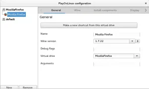 Configure application - How to Install PlayOnLinux on Ubuntu 26.04 - Complete Guide