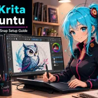 Install krita on linux ubuntu cover