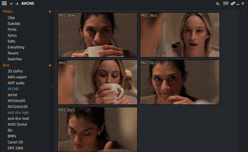 Lightworks software video editing settings