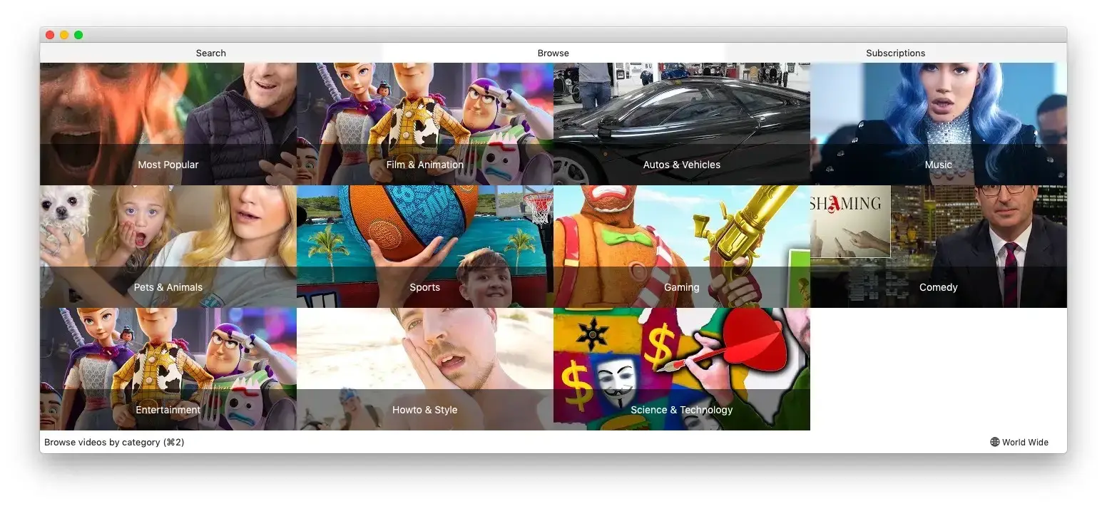 Minitube browse category - Download MiniTube App - Automatically Play YouTube Videos From Any Playlist