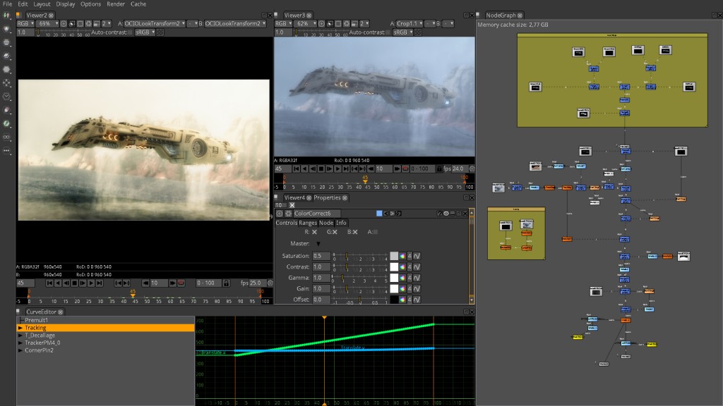 Natron video editor for mint