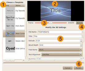 Openshot 3d animated titles