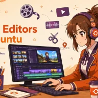Top video editors on ubuntu guide cover