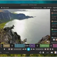 Best video editors ubuntu losslesscut screenshot