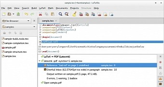 Gnome s latexila tex latex editor app gets new features prepares for gnome 3 18