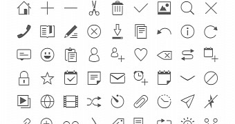 Here are the new beautified monochromatic icons of ubuntu linux