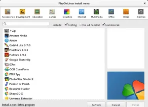 Screenshot of software - How to Install PlayOnLinux on Ubuntu 26.04 - Complete Guide