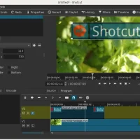 Hd screenshot of shotcut on ubuntu
