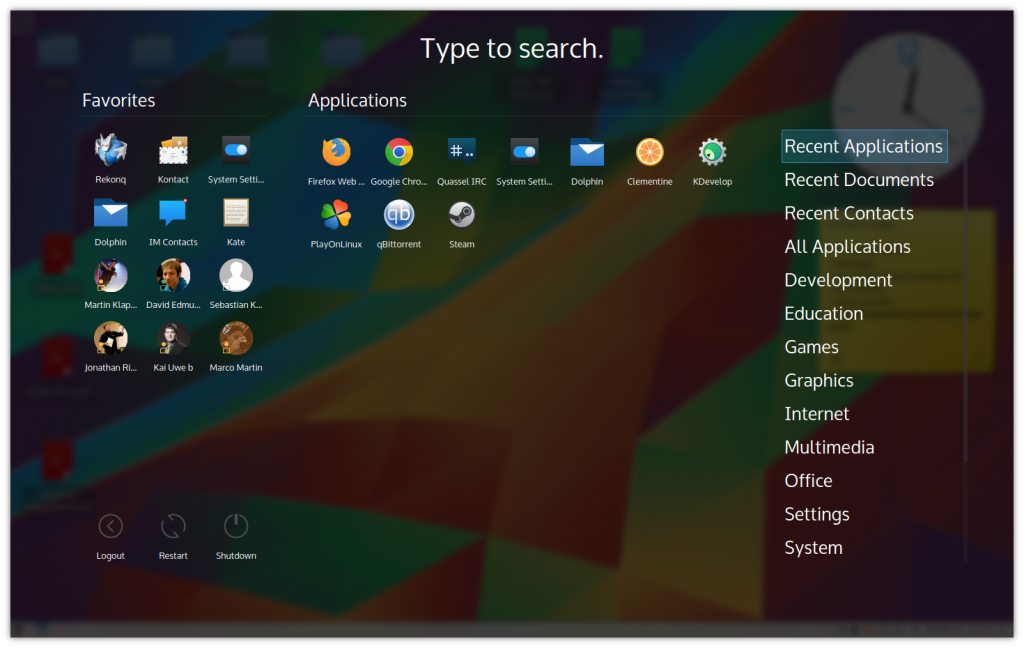 Plasma 5.4 Dashboard Launcher For Kubuntu