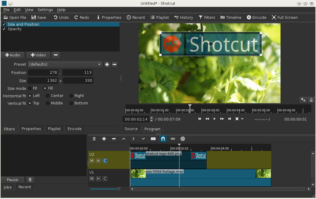 Shotcut-Video-Editor-For-LinuxMint - Ubuntu Free