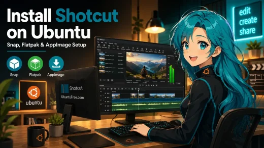 Shotcut for ubuntu cover - How to Install Shotcut on Ubuntu 26.04 - Complete Guide