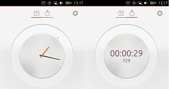 Ubuntu touch s clock app gets a major revamp with custom alarm sounds stopwatch