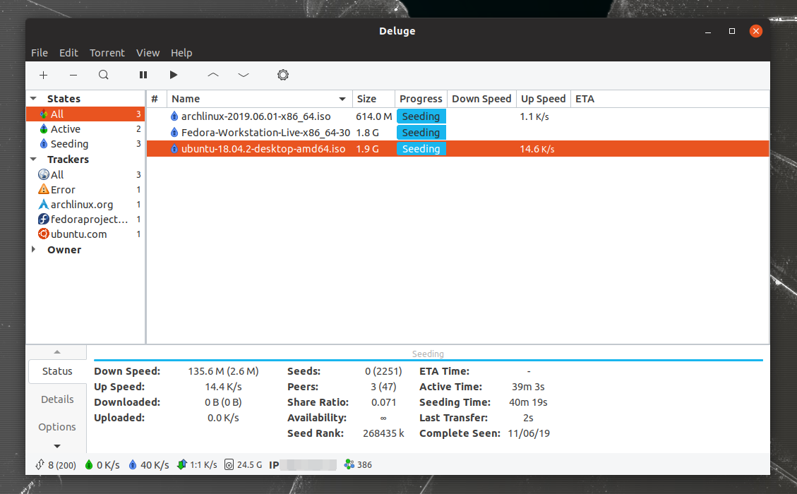 Deluge ubuntu