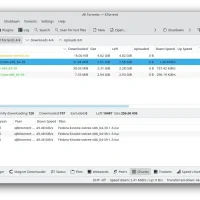 Ktorrent screenshot