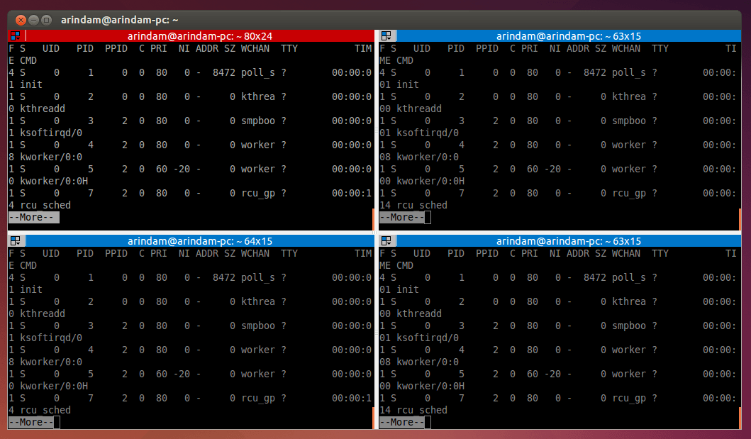 multi tab terminal emulator mac