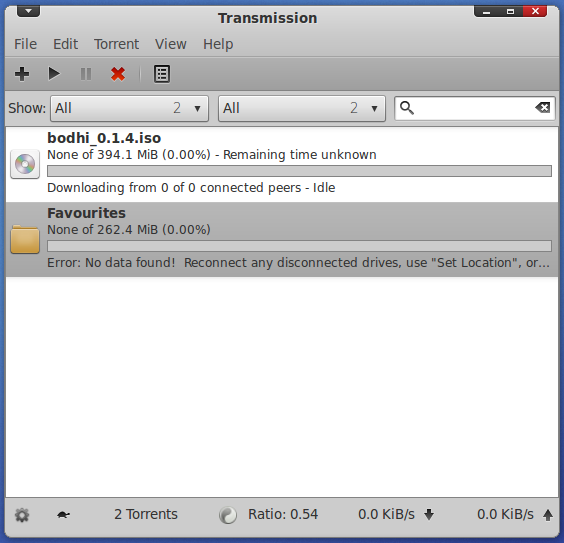 Transmissionbt for linuxmint