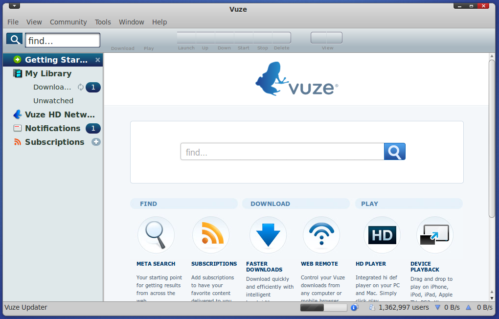 Install Vuze For Ubuntu