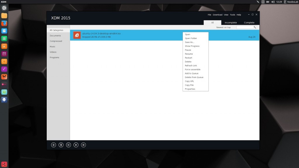 Xtreme download manager linuxmint