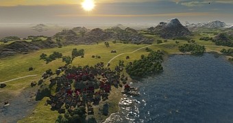 Grand ages medieval strategy game released for steamos