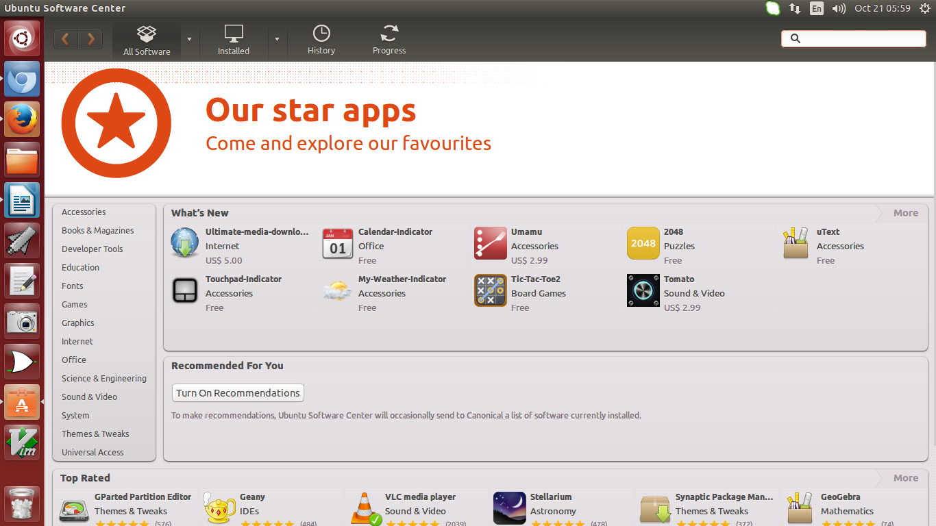 Ubuntu apps. Центр приложений Ubuntu. Убунту магазин приложений. Магазин приложений Linux. Ubuntu software Centre.