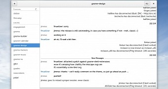 Gnome s polari irc client now uses a new distro agnostic paste service