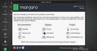 Manjaro 15 09 bellatrix receives one of the biggest updates so far