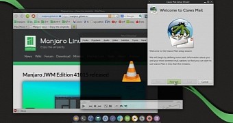Manjaro linux fluxbox 15 10 edition released with a completely redesigned desktop