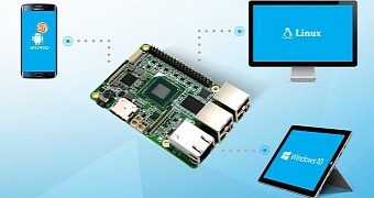 Up is a raspberry pi 2 lookalike that runs linux windows 10 and android video