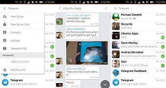 Major telegram update arrives for ubuntu phones