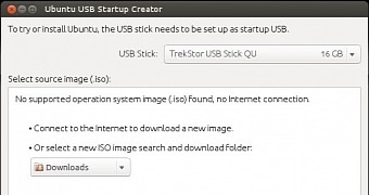 New usb startup creator is being made for ubuntu 16 04 lts