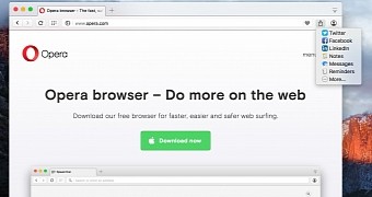 Opera 35 web browser promoted to the dev channel promises cool new features