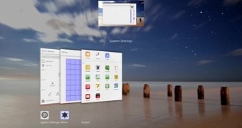 Ubuntu desktop with unity 8 to handle background apps and file access differently