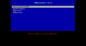4mrescuekit 15 0 has antivirus live cd bakandimgcd 4mparted and 4mrecover